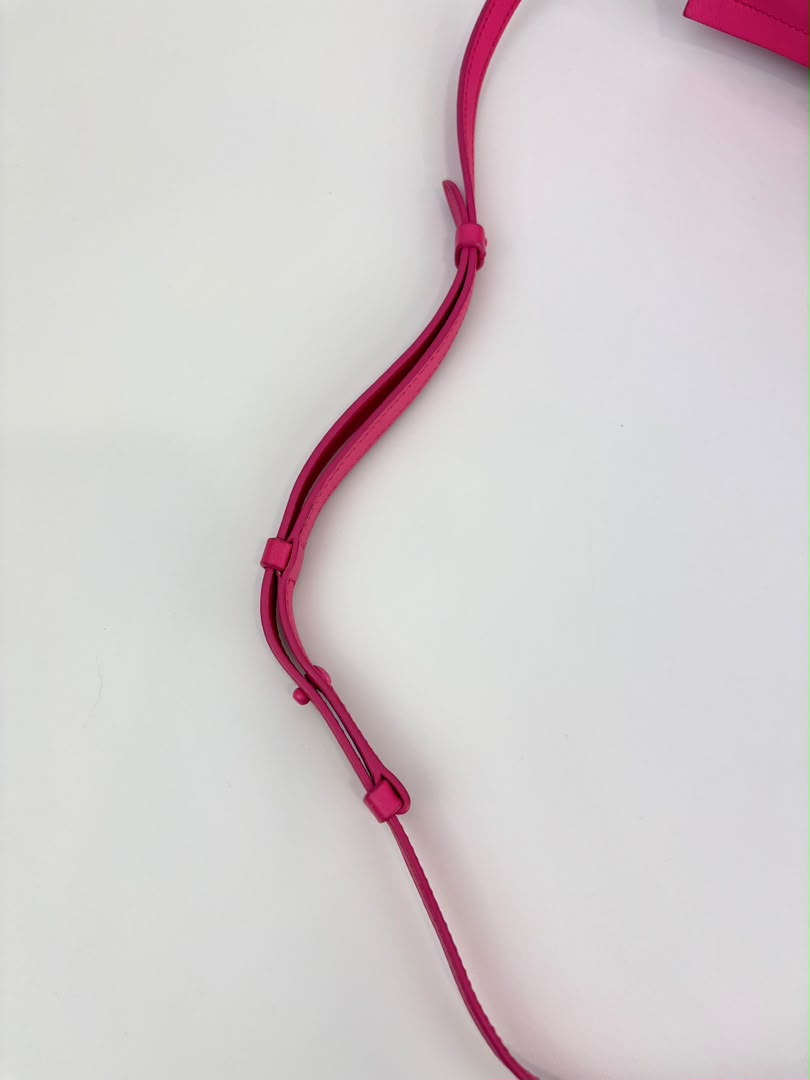 Calfskin Mini Viva Bow Shoulder Bag in Pink