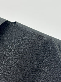 Calvi Duo Card Holder Chevre Mysore Gris Misty / Noir