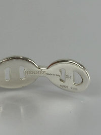 Medium Model Chaîne d'Ancre Enchaînée Bracelet Silver Size SH