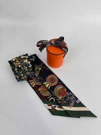 "Pony Pit Stop" Twilly Scarf