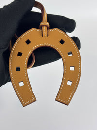 Paddock Fer à Cheval Horseshoe Charm Swift Leather