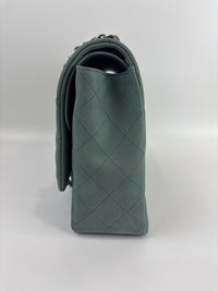 Maxi Jumbo Suede Caviar Teal SHW