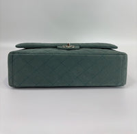 Maxi Jumbo Suede Caviar Teal SHW