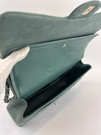 Maxi Jumbo Suede Caviar Teal SHW