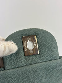 Maxi Jumbo Suede Caviar Teal SHW
