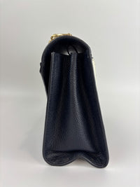 Whitney Large Leather Convertible Shoulder Bag GHW