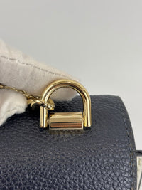 Whitney Large Leather Convertible Shoulder Bag GHW