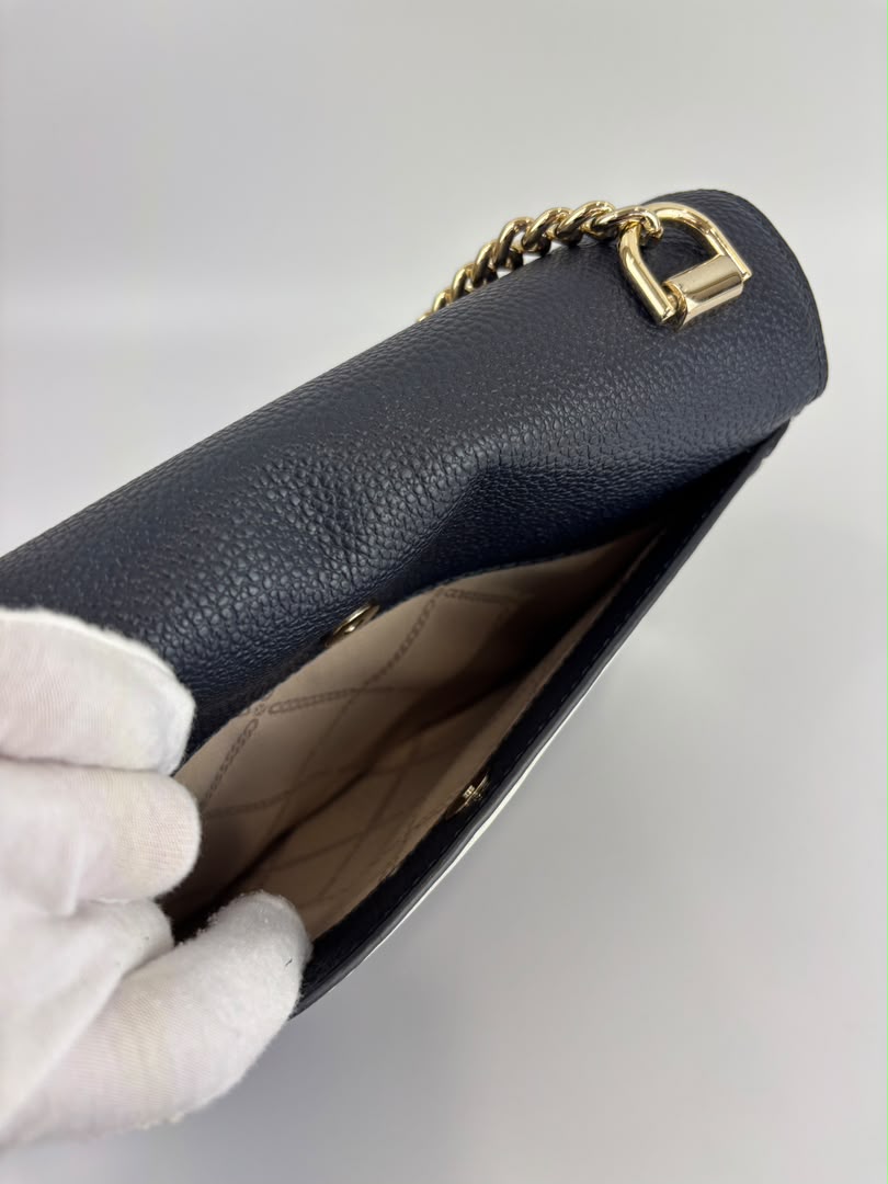 Whitney Large Leather Convertible Shoulder Bag GHW