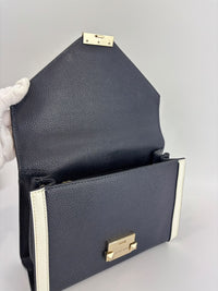 Whitney Large Leather Convertible Shoulder Bag GHW