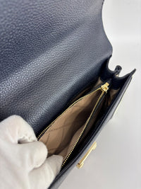 Whitney Large Leather Convertible Shoulder Bag GHW