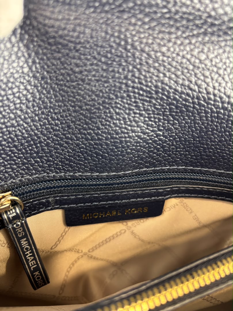 Whitney Large Leather Convertible Shoulder Bag GHW