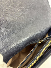 Whitney Large Leather Convertible Shoulder Bag GHW