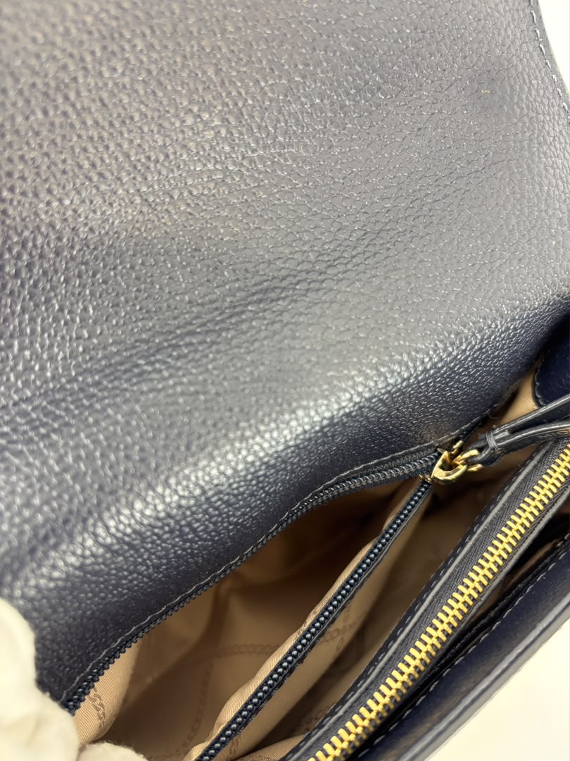 Whitney Large Leather Convertible Shoulder Bag GHW