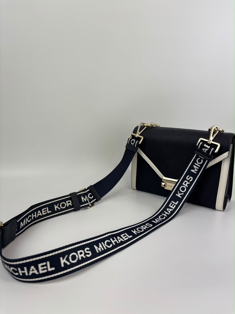 Whitney Large Leather Convertible Shoulder Bag GHW