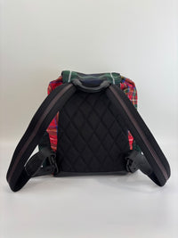 Tartan Patchwork Rucksack Backpack