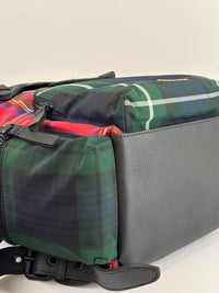 Tartan Patchwork Rucksack Backpack