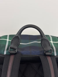 Tartan Patchwork Rucksack Backpack