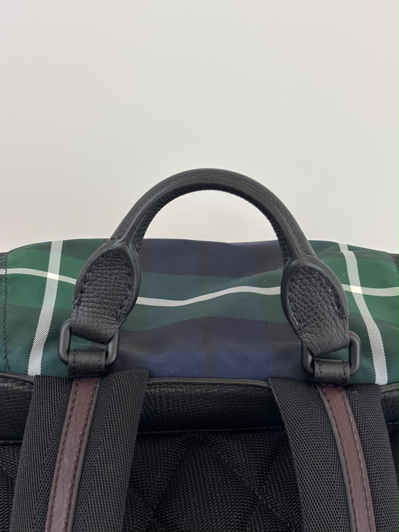 Tartan Patchwork Rucksack Backpack