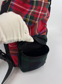 Tartan Patchwork Rucksack Backpack