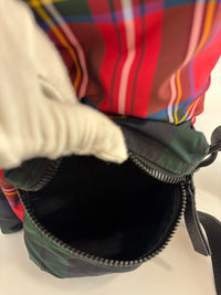 Tartan Patchwork Rucksack Backpack