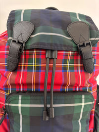 Tartan Patchwork Rucksack Backpack