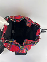 Tartan Patchwork Rucksack Backpack