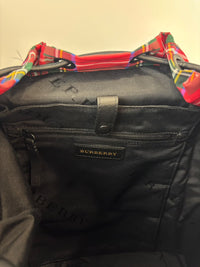 Tartan Patchwork Rucksack Backpack