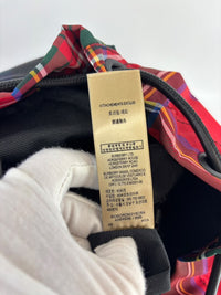Tartan Patchwork Rucksack Backpack