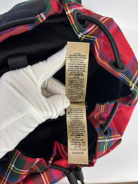 Tartan Patchwork Rucksack Backpack