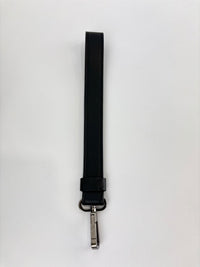 Barocco Black Calf Leather Clutch