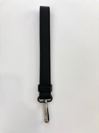 Barocco Black Calf Leather Clutch