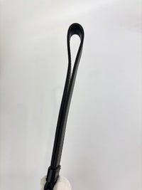 Barocco Black Calf Leather Clutch