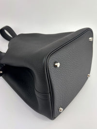 Picotin 22 Black Taurillon Clémence PHW