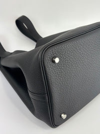 Picotin 22 Black Taurillon Clémence PHW