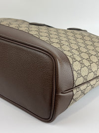 Medium Ophidia GG Supreme Monogram Tote Beige Ebony