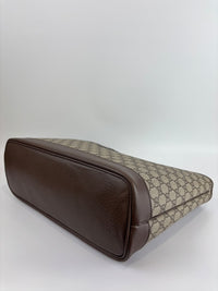 Medium Ophidia GG Supreme Monogram Tote Beige Ebony