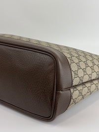 Medium Ophidia GG Supreme Monogram Tote Beige Ebony