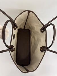 Medium Ophidia GG Supreme Monogram Tote Beige Ebony