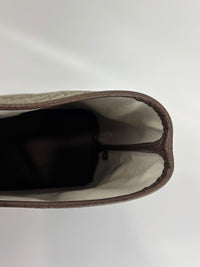 Medium Ophidia GG Supreme Monogram Tote Beige Ebony