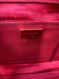 BN2558 Fuoco Saffiano Lux Promenade Bag