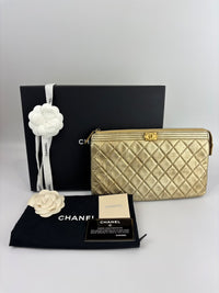 Boy Antique Gold O Case / Clutch