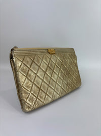 Boy Antique Gold O Case / Clutch