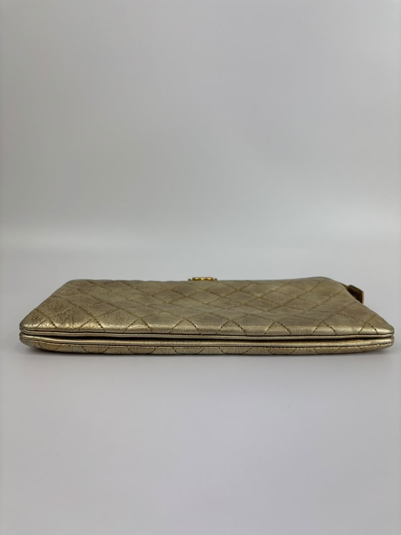 Boy Antique Gold O Case / Clutch