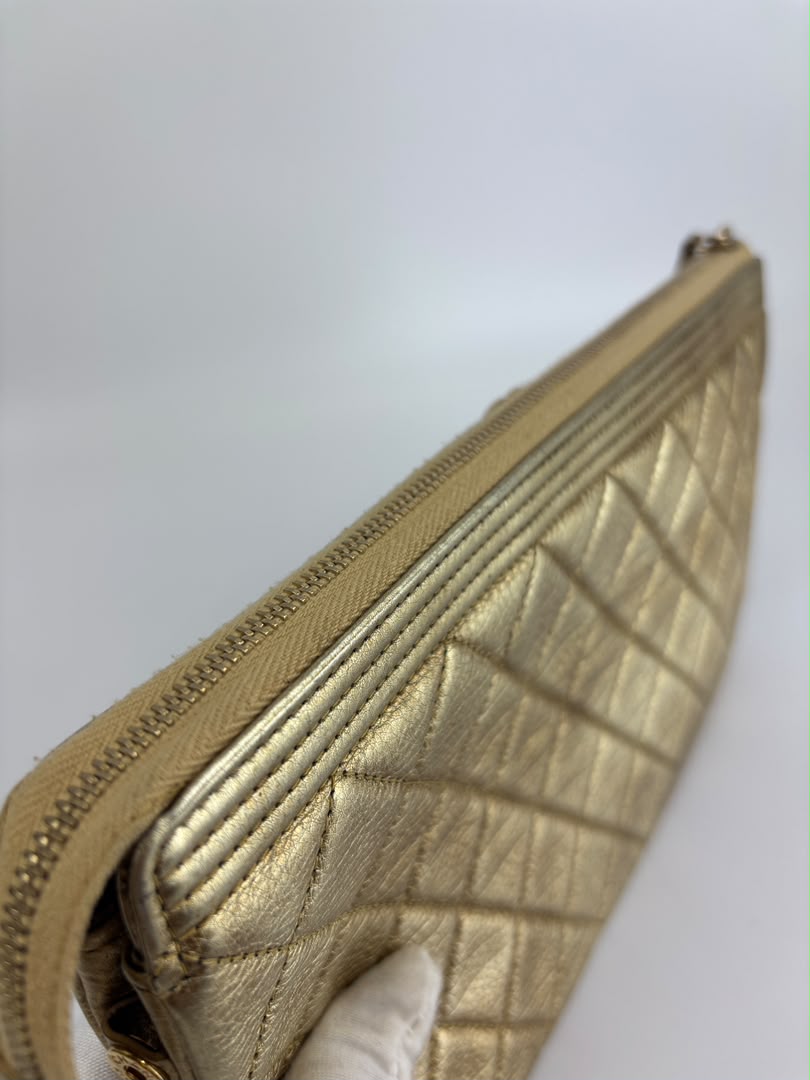 Boy Antique Gold O Case / Clutch