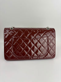 2.55 Reissue 227 Quilted Patent Leather in Burgundy SHW