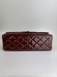 2.55 Reissue 227 Quilted Patent Leather in Burgundy SHW