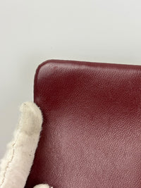 2.55 Reissue 227 Quilted Patent Leather in Burgundy SHW