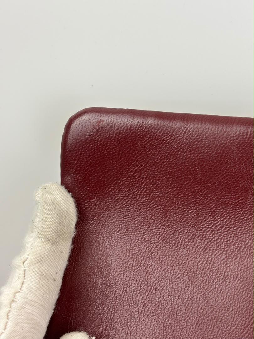 2.55 Reissue 227 Quilted Patent Leather in Burgundy SHW