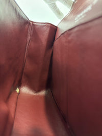 2.55 Reissue 227 Quilted Patent Leather in Burgundy SHW