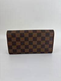 Sarah Wallet in Damier Ebene